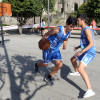 Actividad de promoción en la calle del Baloncesto Estudiantes Pontevedra
