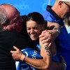 Eleonora Peroncini, tras vencer en el Campeonato del Mundo de Triatlón Cross 