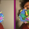 Primeiro premio infantil no Concurso de Decoración de Máscaras de Entroido
