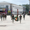Parada militar para conmemorar el 53 aniversario de la Brilat