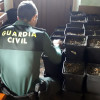 A Garda Civil incáutase de 400 plantas de marihuana nunha plantación "indoor" 