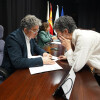 Miguel Anxo Fernández Lores, alcalde de Pontevedra, e Eva Vilaverde, concelleira do BNG