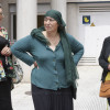 La madre y la hermana de Sinaí Giménez, a la salida de los juzgados de A Parda