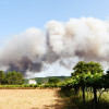 Incendio forestal en Tenorio, Cotobade