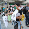 Concentración de protesta contra o protocolo da Xunta para a volta ás aulas