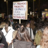 Manifestación polas rúas de Pontevedra con motivo do 25-N