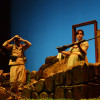 Representación en Pontevedra de "Nana para un soldado" de Teatro dos Ghazafelhos
