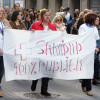 Protesta de Prosagal contra el cierre de camas hospitalarias durante el verano