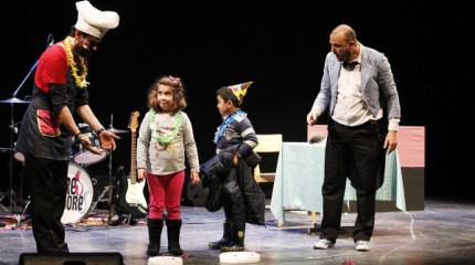 "O cocido sinfónico", teatro musical para escolares no centro social de Afundación en Pontevedra