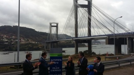 Inauguración da ampliación da ponte de Rande
