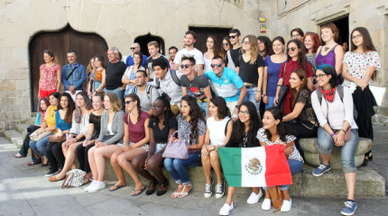 Benvida aos estudantes estranxeiros do campus de Pontevedra