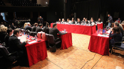 Pleno de noviembre de 2016 en el Concello de Pontevedra