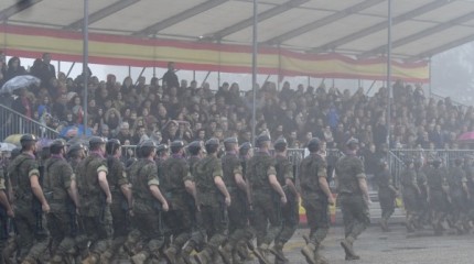 Parada Militar de la Inmaculada 2017 en la Brilat