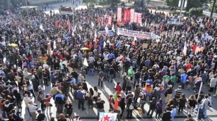 Manifestación unitaria Pontevedra
