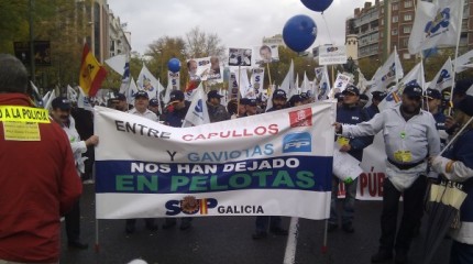 Manifestación do SUP en Madrid