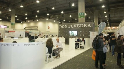 As empresas de Pontevedra, na feira Expopymes de México