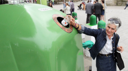 Ecovidrio anima os pontevedreses a aumentar os datos de reciclaxe