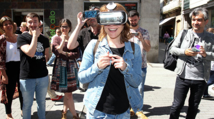 Presentación del Tek-Fest con experiencias de realidad virtual