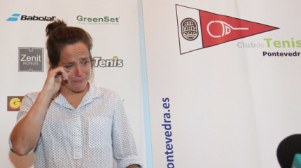 Lourdes Domínguez anuncia a súa retirada do tenis profesional