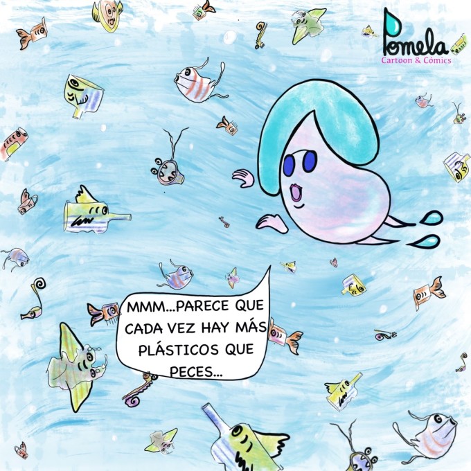 Pomeladrop: Más plásticos que peces
