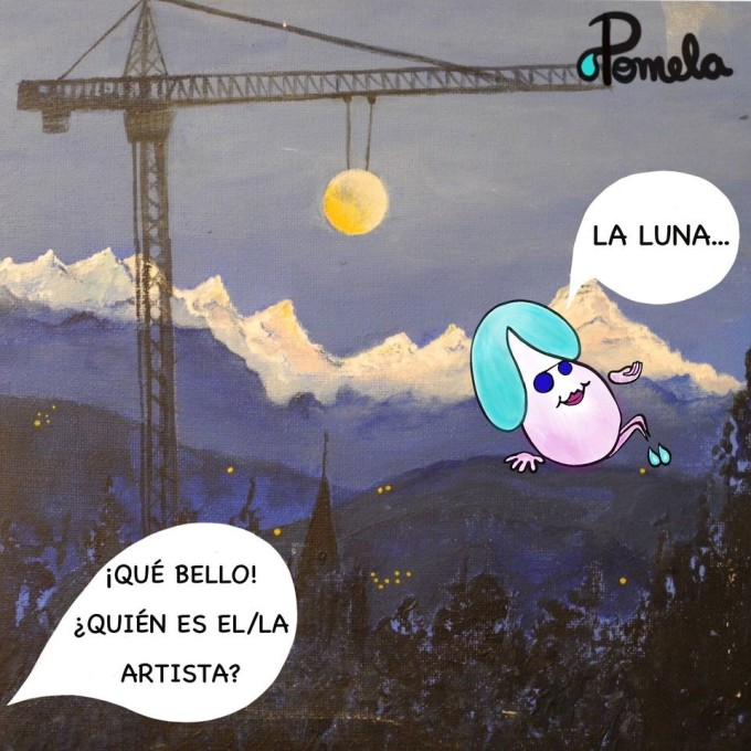Pomeladrop: Luna artista