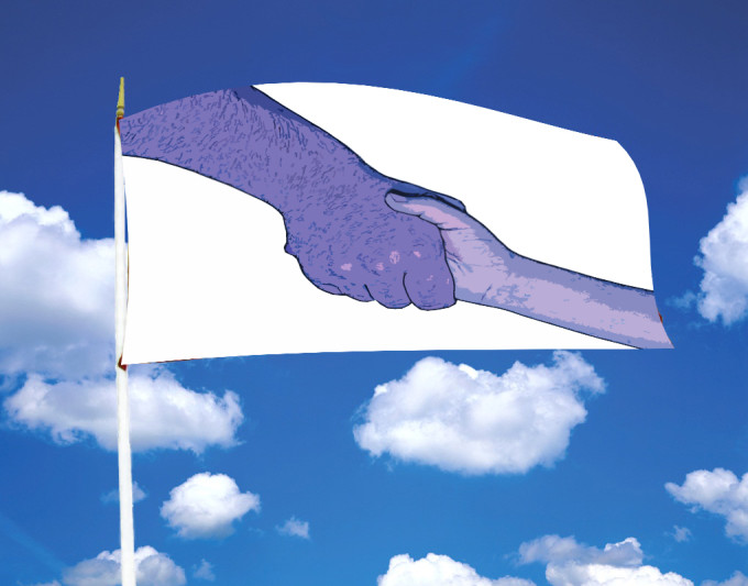 Bandera Galicia SOLIDARIA