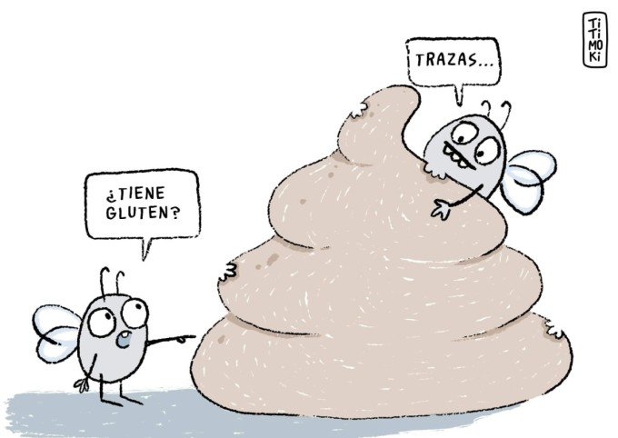 Trazas de gluten